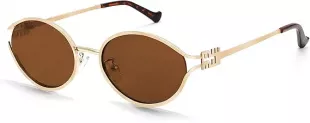 Retro Oval Sunglasses