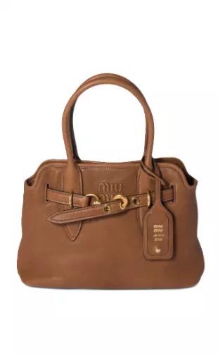 Aventure Nappa Leather Top Handle Bag