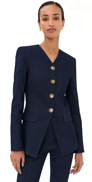 Cynthia Jacket in Midnight Wash