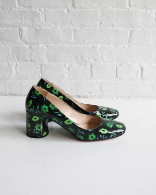 Flora Block Heel Pump