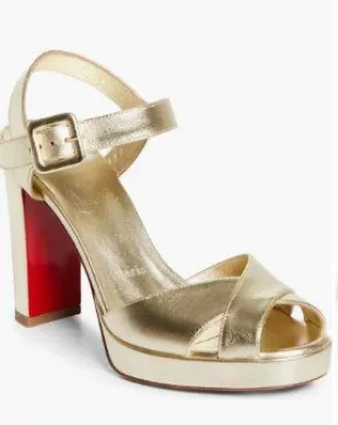 Christian Louboutin in Platine Lin Platine