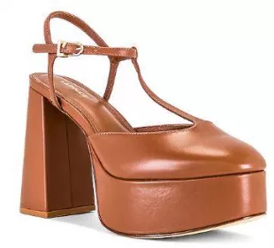 Pixie Ankle Strap Platform Pump
