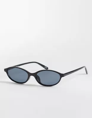 Slim Oval Sunglasses