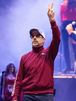 Big Slick 2026 Jason Sudeikis Track Jacket