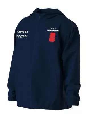 FIFA World Cup 2026 USA Blue Rain Jacket