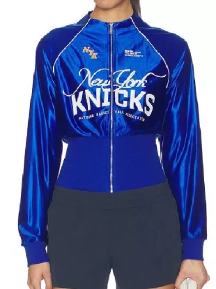 The View 2026 Sara Haines Knicks Track Jacket