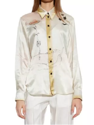 Count My Lies Lindsay Lohan Landscape Print Shirt