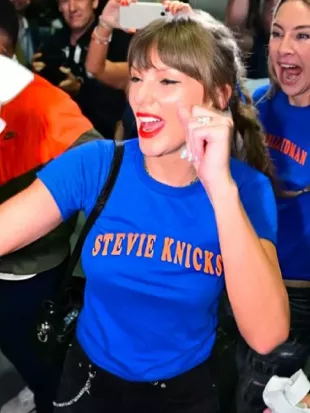 Taylor Swift Stevie Knicks Blue Shirt