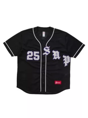 Love Island UK S13 Simba Kudyiwa Black Baseball Jersey