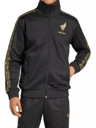 FIFA World Cup 2026 Mexico Black & Gold Tracksuit