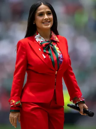 FIFA World Cup 2026 Salma Hayek Opening Ceremony Blazer