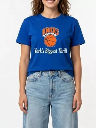 Hailey Bieber 2026 NBA Finals Knicks T-Shirt