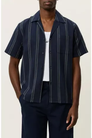 Lawson Stripe Camp Shirt