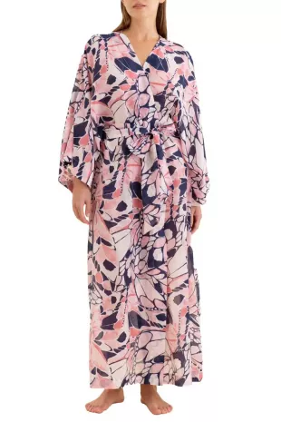 Papillon Cotton & Silk Robe