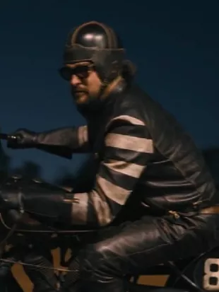 On the Roam S02 Jason Momoa Vintage Striped Jacket