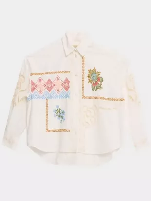 The Today Show 2026 Jenna Bush Hager Embroidered Shirt