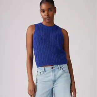 Sunrise Crochet Sweater Tank