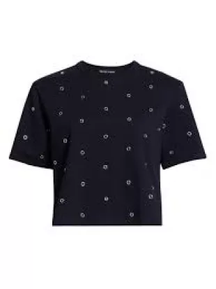 Sebastian Studded Cotton Top