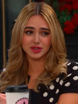 Days of Our Lives Holly Jonas Polka Dot Cardigan