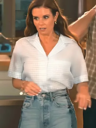 Sweet Magnolias S05 Maddie Townsend Check Shirt