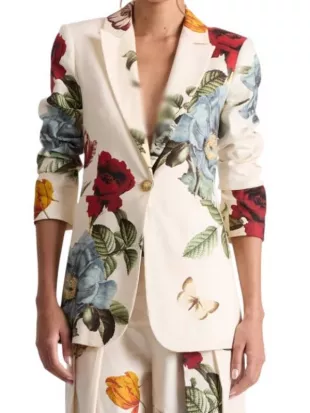 Days of Our Lives Kate Roberts Floral Blazer