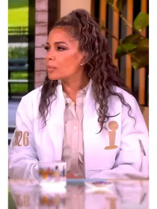 The View 2026 Sunny Hostin NBA Finals Varsity Jacket