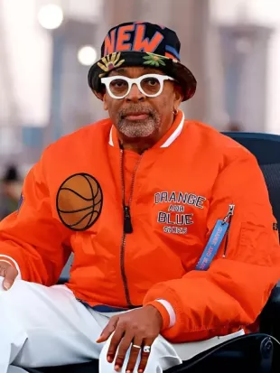Spike Lee 2026 NBA Finals New York Knicks Varsity Jacket