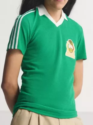 Mexico Home 1986 V-Neck Jersey