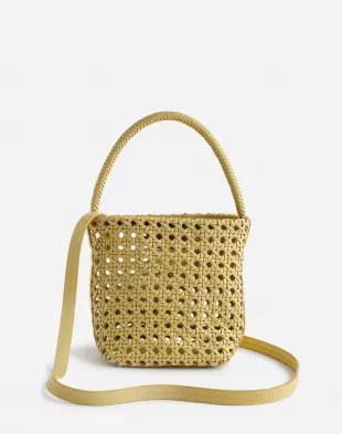 The Handwoven Cane Mini Bag