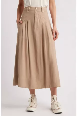 The Western Field Midi Skirt