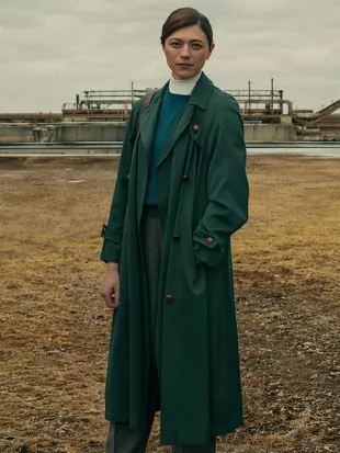 Legends 2026 Jasmine Blackborow Green Trench Coat