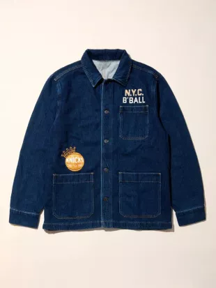 NY Knicks Championship Studio Denim Jacket