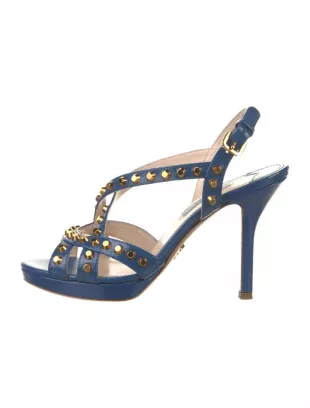 Studded Leather Sandals