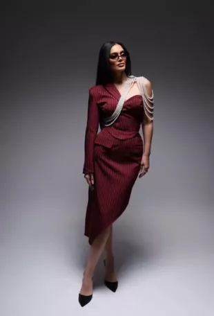 Sarah Cropped Corset x Skirt Set