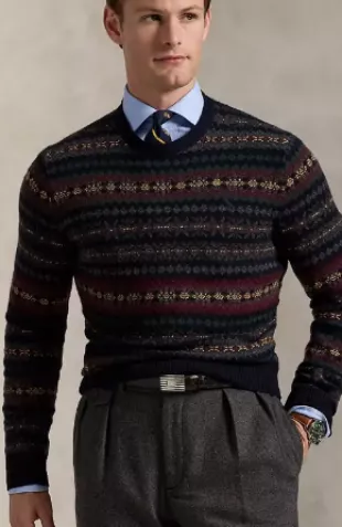 Fair Isle Wool Sweater
