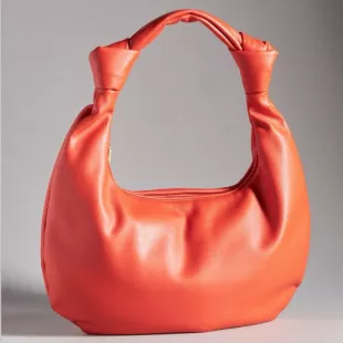 x Melie Bianco The Brigitte Satchel Double Knott Edition