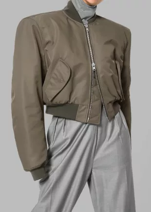 Mati Cropped Padded Bomber