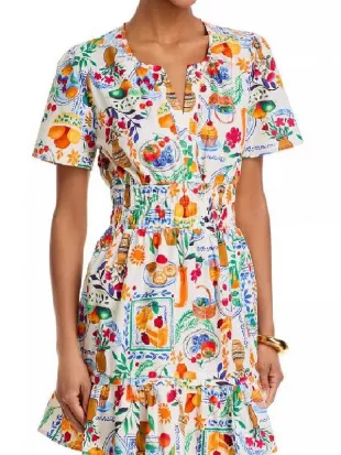 Jessica Whitley Sweet Magnolias S05 Printed Dress