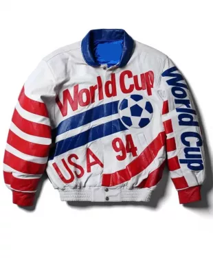 Jeff Hamilton USA 94 World Cup Leather Jacket | USA 94 Jacket