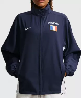 Buy France x Jacquemus Navy Track Jacket - Oskar Jacket