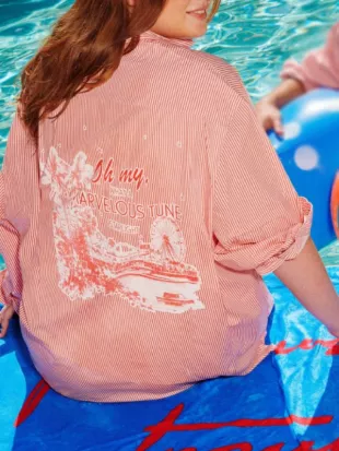 Taylor Swift Oh My, What A Marvelous Tune Button Down Shirt