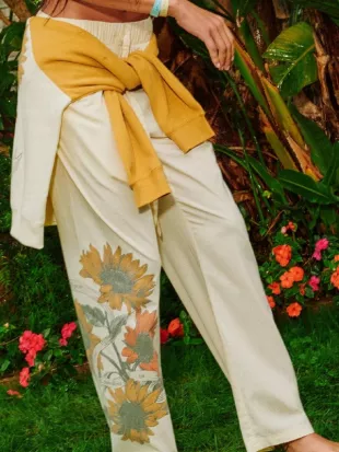Taylor Swift Secret Gardens in My Mind Poplin Pants