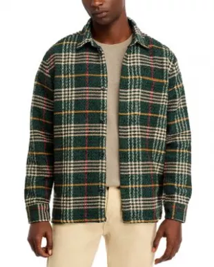 Kaleb Button Front Overshirt