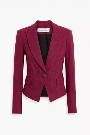 Hosanna Dickey Herringbone Tweed Blazer