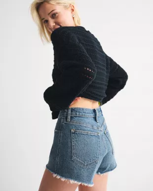 Denim Micro Short