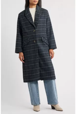Plaid Coat