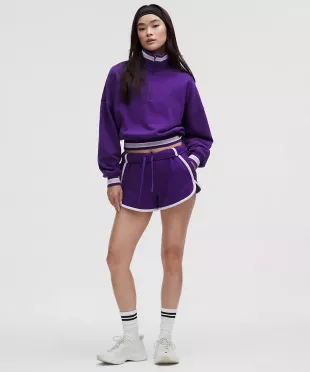Scuba Mid-Rise Oversized Short