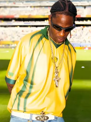 Travis Scott FIFA World Cup 2026 Yellow Jersey
