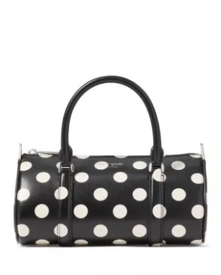 Spade Icon Dot Barrel Bag