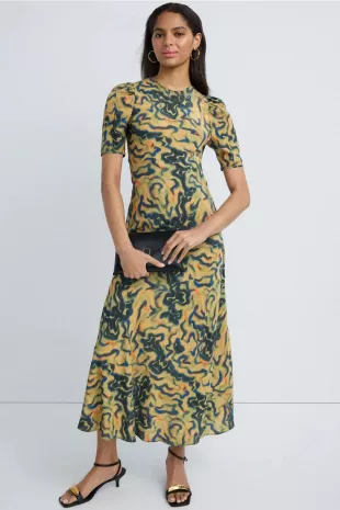 Samar Silk Dress